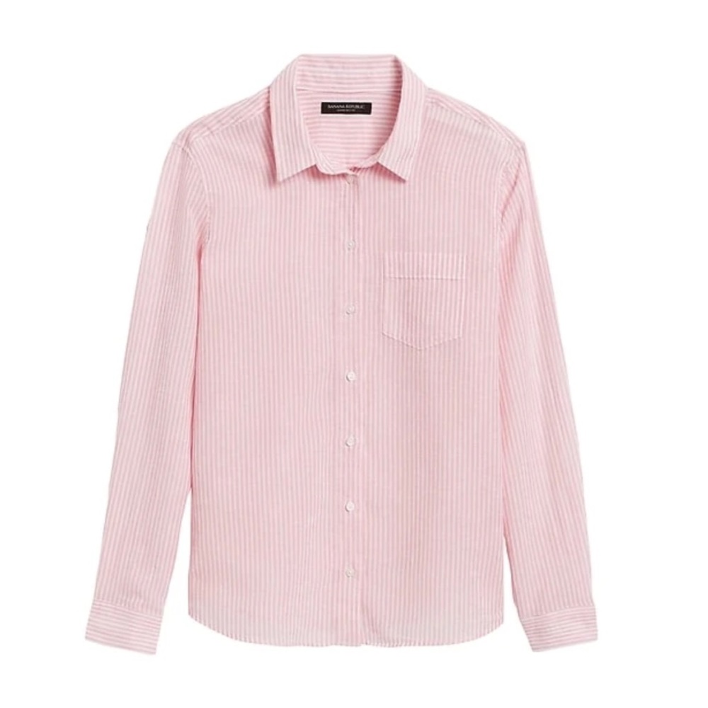 Banana Republic Straight-Fit Button Up Shirt